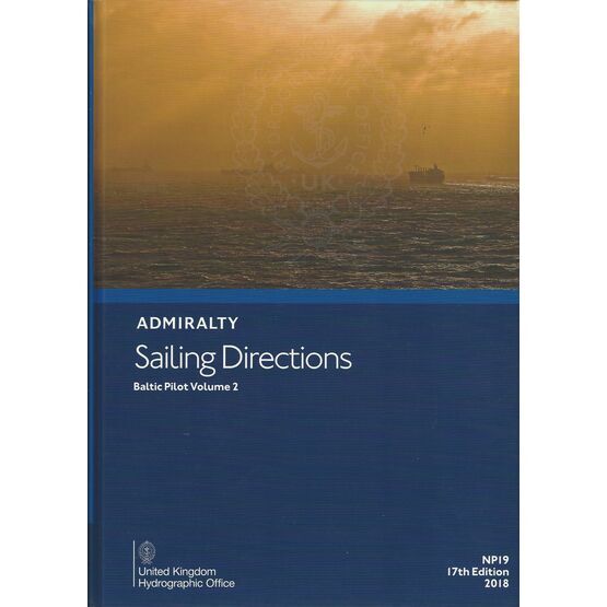 Admiralty Sailing Directions NP19 Baltic Pilot Volume 2