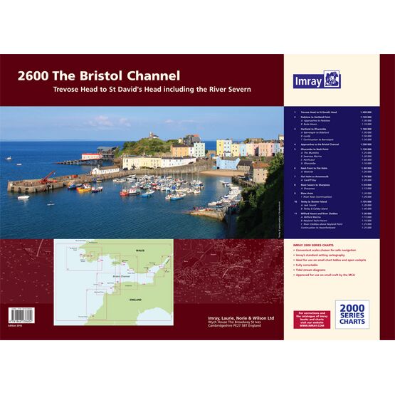 Imray 2600 The Bristol Channel Chart Atlas