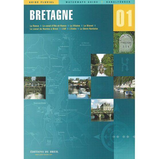 Imray Editions Du Breil No.1 Bretagne Waterway Guide