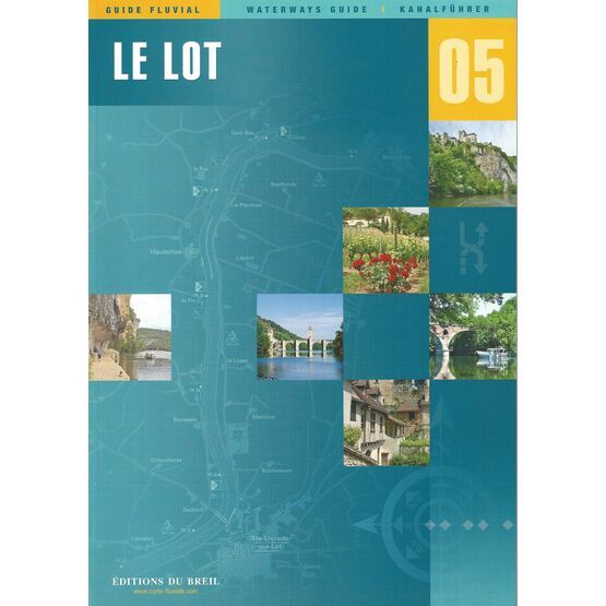Imray Editions Du Breil No. 5 Le Lot Waterway Guide