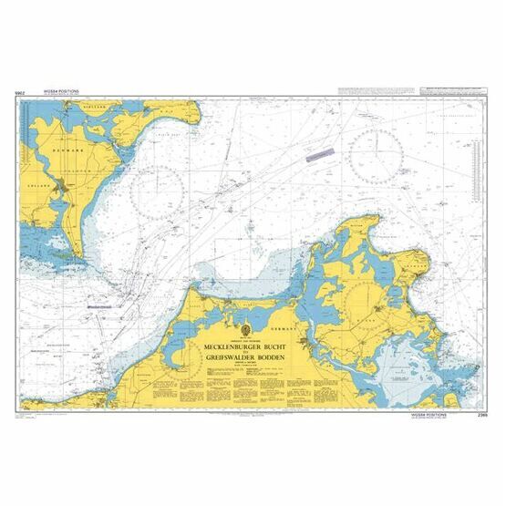 Admiralty Chart 2944 Baltic Sea - Germany and Denmark