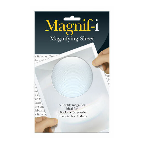Magnif-i Flexible Magnifying Sheet