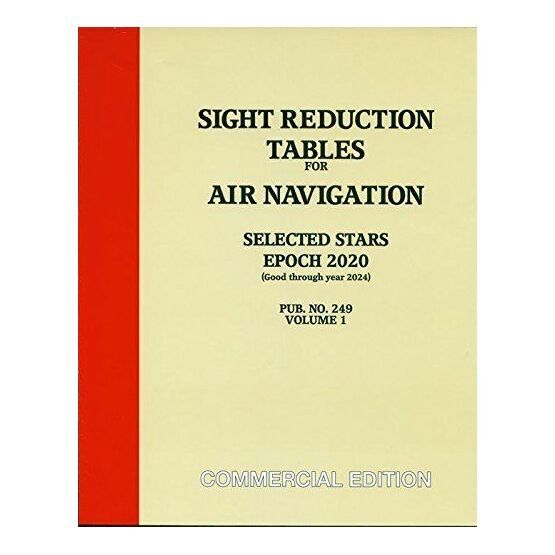 Sight Reduction Tables for Air Navigation, Volume 1
