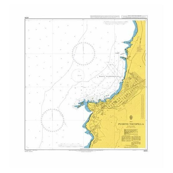 4224 Puerto Tocopilla Admiralty Chart
