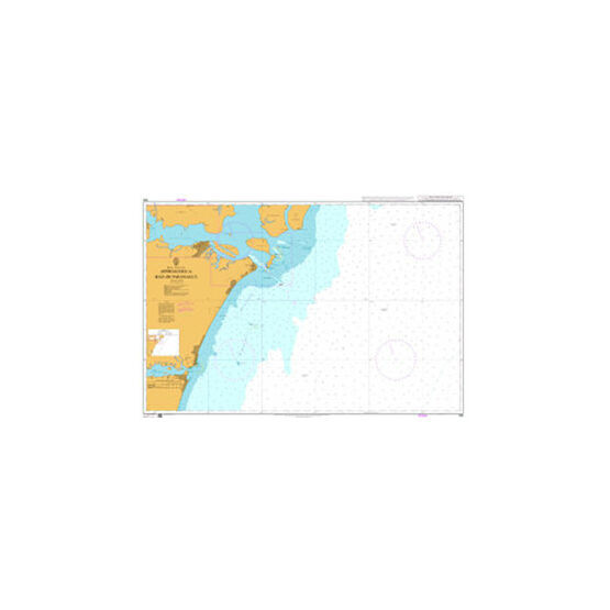 589 Approaches to Baia de Paranagua Admiralty Chart