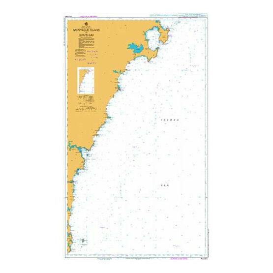 AUS807 Montague Island to Jervis Bay Admiralty Chart