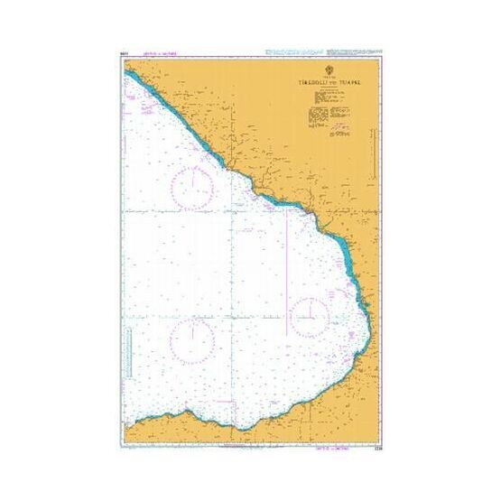 2236 Tirebolu to Tuapse Admiralty Chart