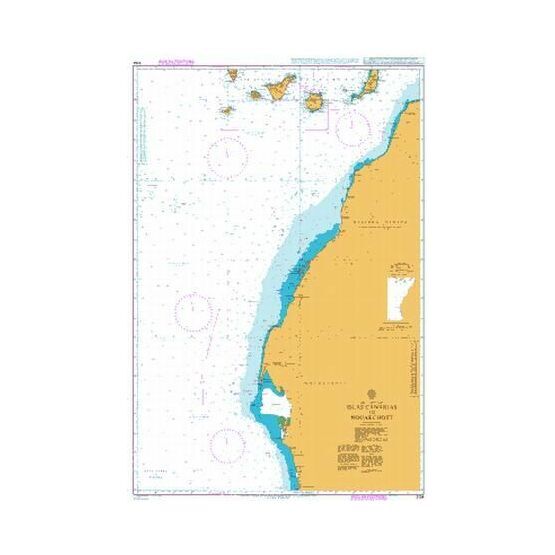 3134 Islas Canarias to Nouakchott Admiralty Chart