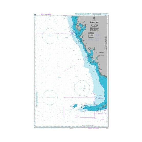 3853 Tampa Bay to Key West Admiralty Chart