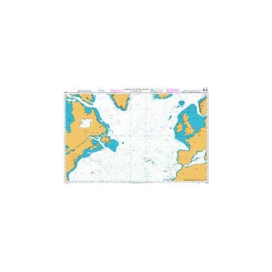 4011 North Atlantic Ocean - Northern Part Admiralty Chart