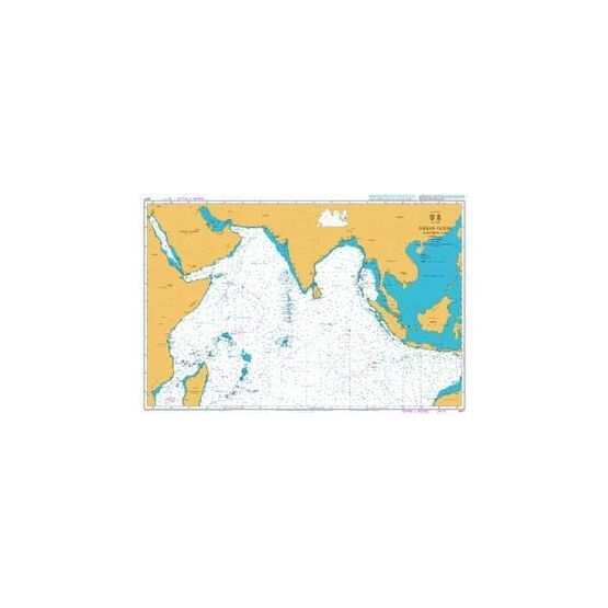 4071 Indian Ocean - Northern Part Admiralty Chart