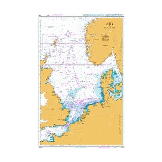 4140 North Sea Admiralty Chart