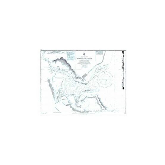 687 Kiswere Harbour Admiralty Chart