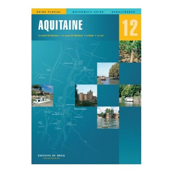 Imray Editions Du Breil No. 12 Aquitaine Waterway Guide