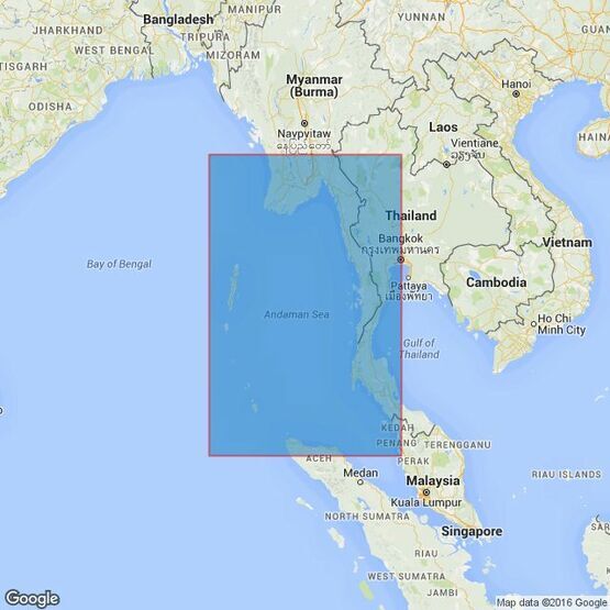 830 Andaman Sea Admiralty Chart