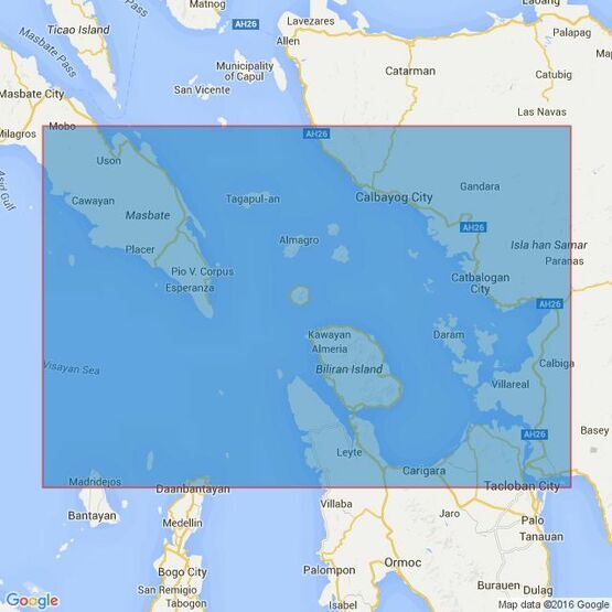 4478 Samar Sea and Eastern part of Visayan Sea Admiralty Chart