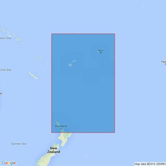 4605 New Zealand to Fiji and Samao Islands Admiralty Chart