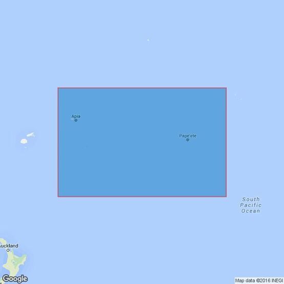 4606 Tonga to Archipel des Tuamotu Admiralty Chart
