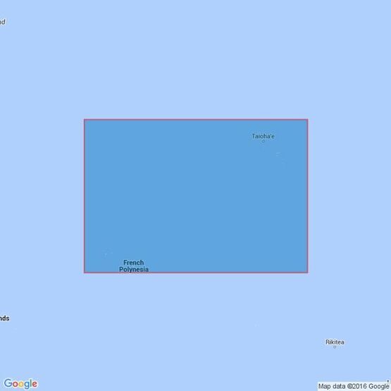 4654 Tahiti to Iles Marquises Admiralty Chart