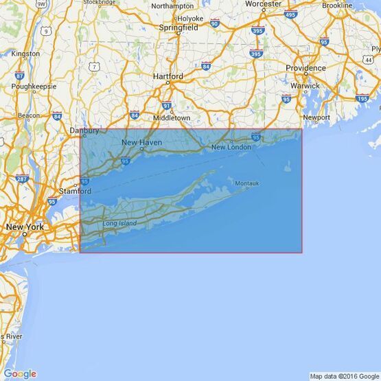 2754 Fire Island Inlet to Block Island Sound including Long Island Sound Admiralty Chart