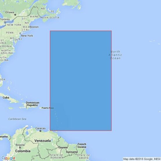 4407 Trinidad to the Mid-Atlantic Ridge Admiralty Chart
