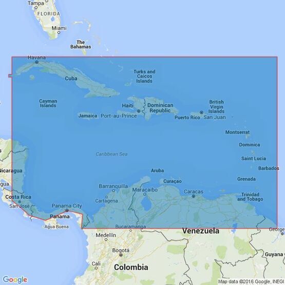 4402 Caribbean Sea Admiralty Chart