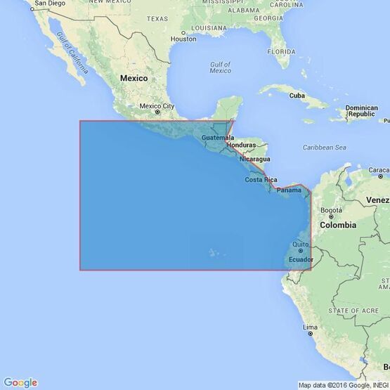 4811 Mexico to Ecuador Admiralty Chart