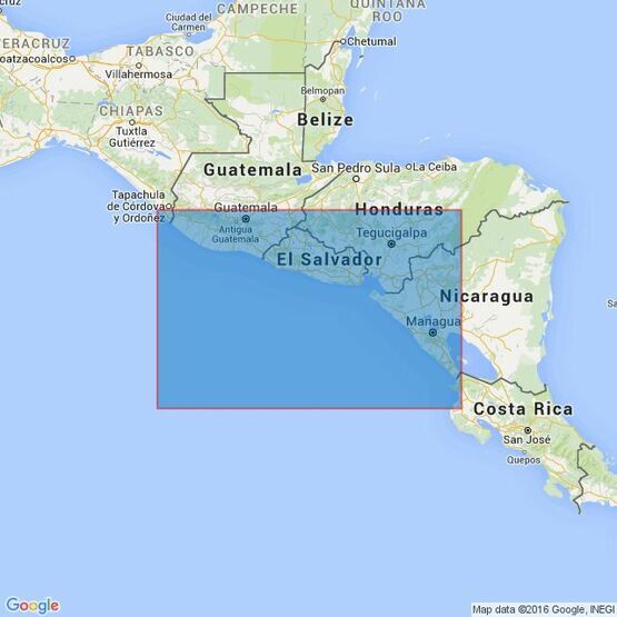 1022 Cabo Santa Elena to Champerico Admiralty Chart