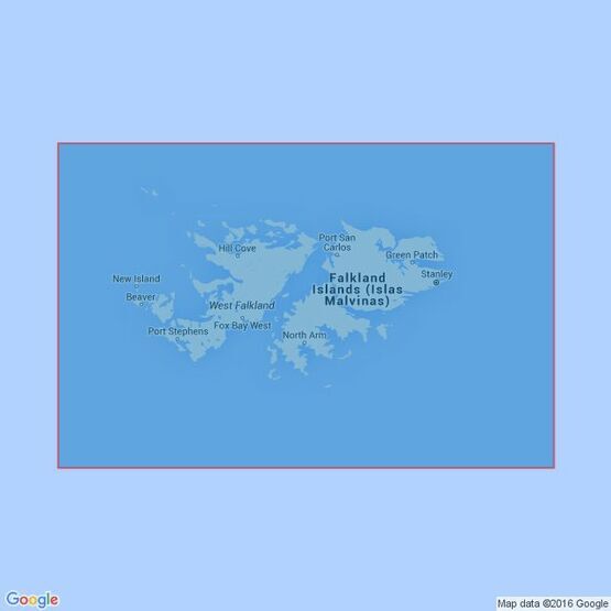 2512 The Falkland Islands Admiralty Chart