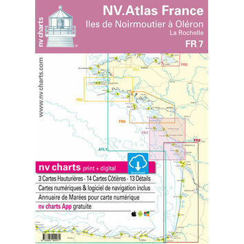 NV Atlas France FR7: Ile de Noirmoutier to La Rochelle