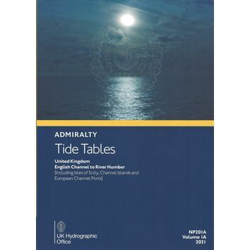 Admiralty NP201A Tide Tables 2021 UK: English Channel to River Humber