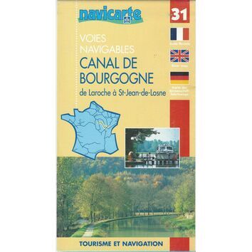 Imray Navicarte 31 Canal de Bourgogne