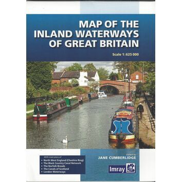 Imray Map of Inland Waterways of Great Britain
