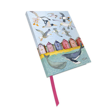 Emma Ball Sealife Ruled & Bound Notebook - 160 Pages