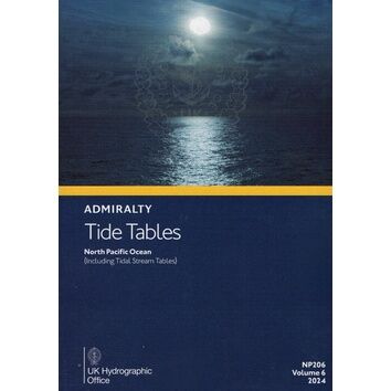 Admiralty NP206-24 North Pacific Ocean Tide Tables (2024)