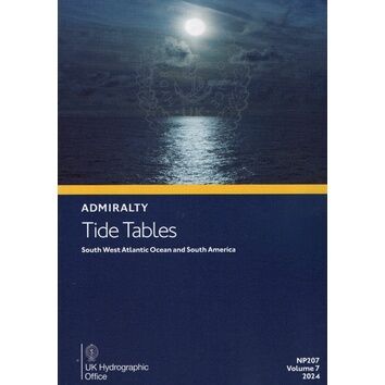 NP207-24  ADMIRALTY Tide Tables: South West Atlantic Ocean and South America (2024)
