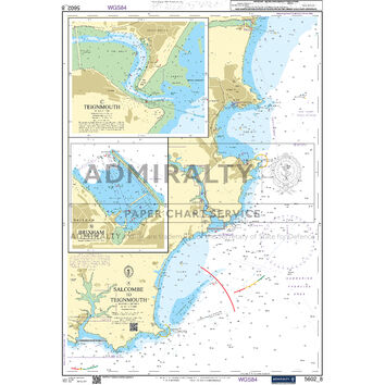 Admiralty 5602_8 Small Craft Chart - Salcombe to Teignmouth (The West Country)