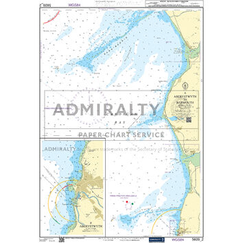Admiralty 5609_2 Small Craft Chart - Aberystwyth (North West Wales)