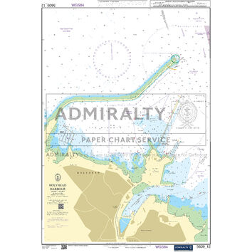 Admiralty 5609_12 Small Craft Chart - Holyhead Harbour (North West Wales)