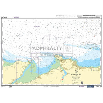 Admiralty 5609_13 Small Craft Chart - Red Wharf Bay to Colwyn Bay(North West Wales)
