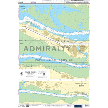 Admiralty 5610_4 Small Craft Chart - River Clyde (Firth of Clyde)