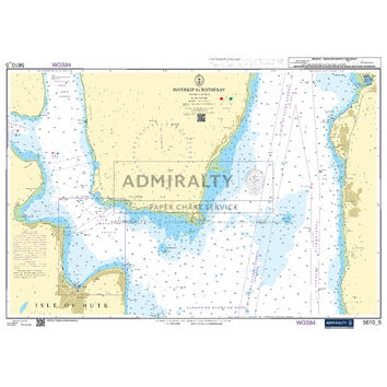 Admiralty 5610_5 Small Craft Chart - Inverkip to Rothesay (Firth of Clyde)
