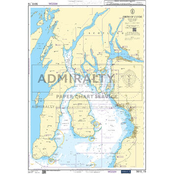 Admiralty 5610_19 Small Craft Chart - Firth of Clyde (Firth of Clyde)