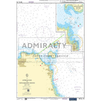 Admiralty 5612_10 Small Craft Chart - Donaghadee Sound (Northern Ireland)