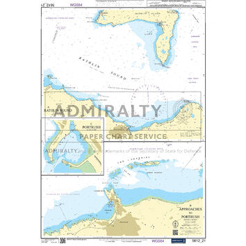 Admiralty 5612_21 Small Craft Chart - Rathlin Sound (Northern Ireland)