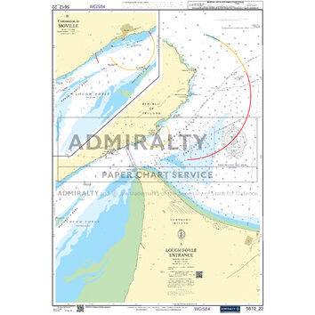 Admiralty 5612_22 Small Craft Chart - Lough Foyle Entrance (Northern Ireland)