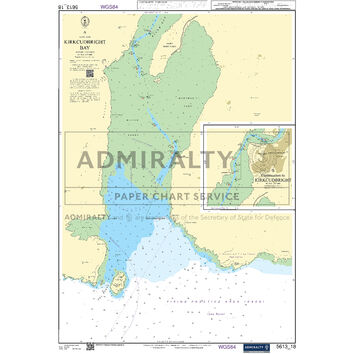 Admiralty 5613_18 Small Craft Chart - Kirkcudbright Bay (Irish Sea)