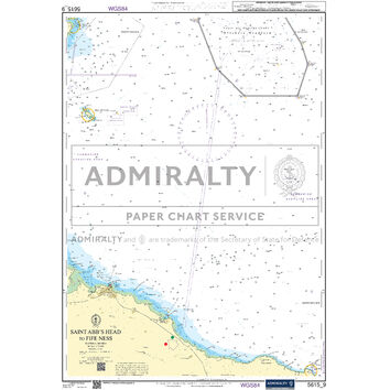 Admiralty 5615_9 Small Craft Chart - Saint Abb's Head to Fife Ness (East Coast)