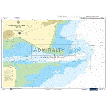 Admiralty 5617_13 Small Craft Chart - Approaches to River Tay (East Coast Scotland)