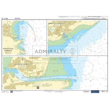 Admiralty 5617_15 Small Craft Chart - Montrose Harbour (East Coast Scotland)